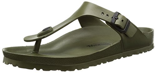 Birkenstock Unisex Gizeh Essentials EVA Sandal Khaki 36 R EU