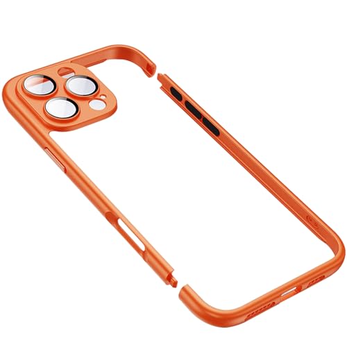 Phone 16 Pro Max/16 Pro/16 Plus/16�p�P�[�X�A�J���������Y�v���e�N�^�[�t�����X�����n�[�hPC�t���[���P�[�X�A���K�ȃA�[�N�G�b�W�ŃO���b�v�͂�����A�u���[�A16 Plus