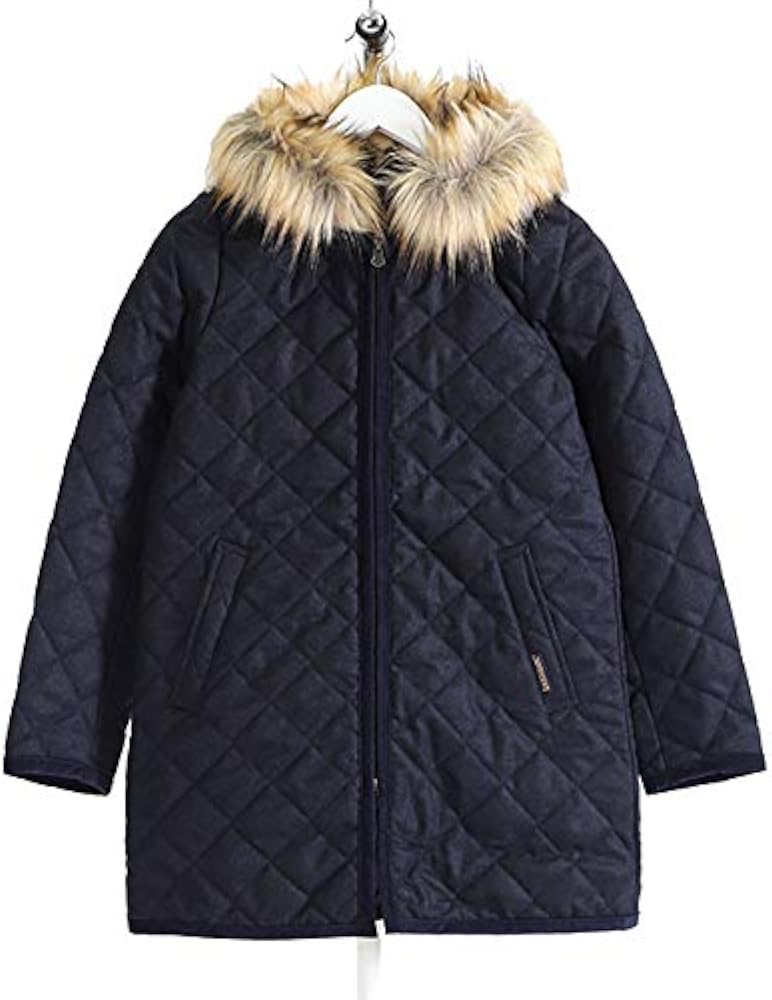 ラベンハム サイルハム　ファー付　フランネル　キルティング　ウールコート Amazon | [ラベンハム] SYLEHAM サイルハム ファー付き フランネル