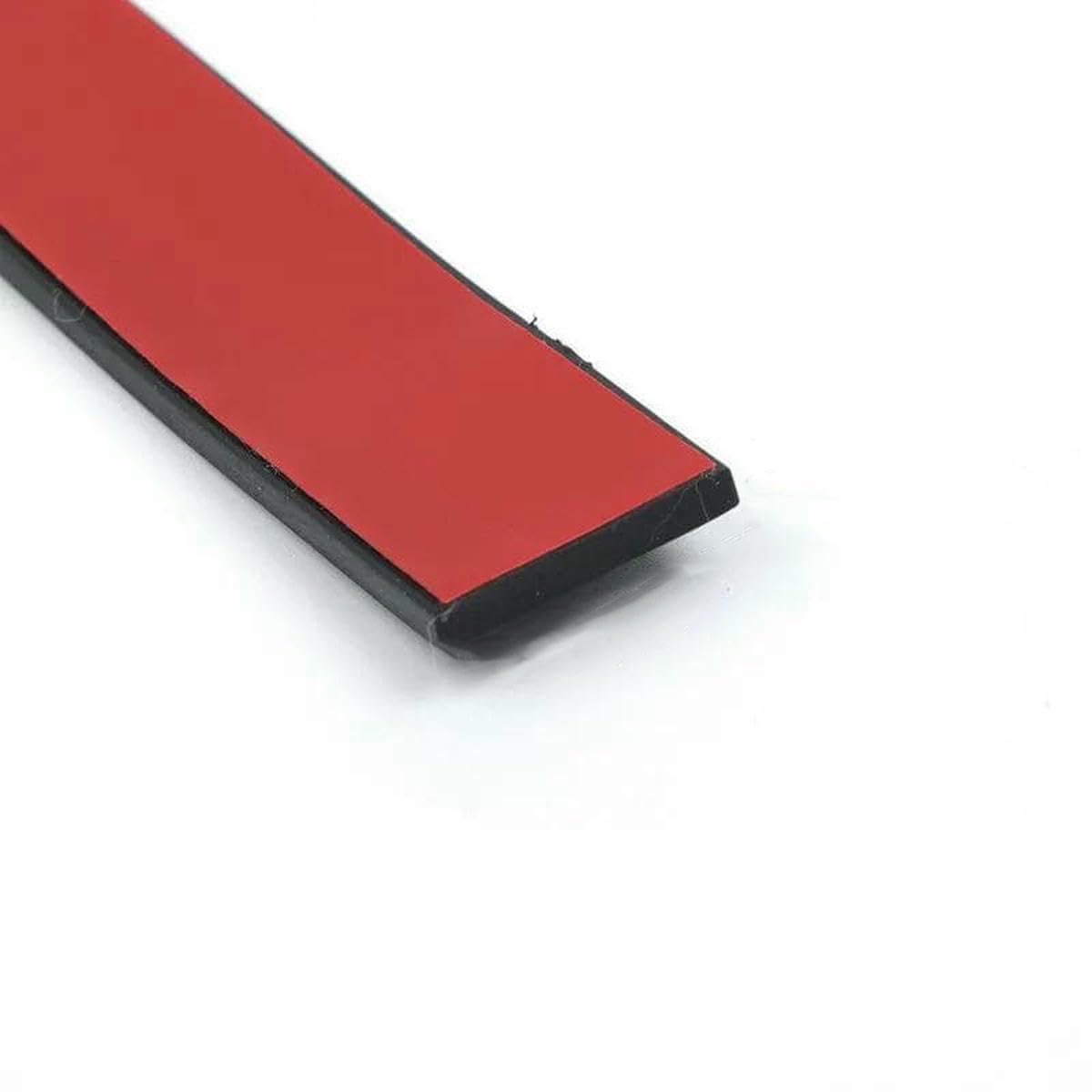 Yfshc 3X20mm 50Cm Self Adhesive Black Silicone Rubber Strip Furniture Anti-Skid Resistant Durable Shock Absorption And Anti-Collision Gasket-50Cm