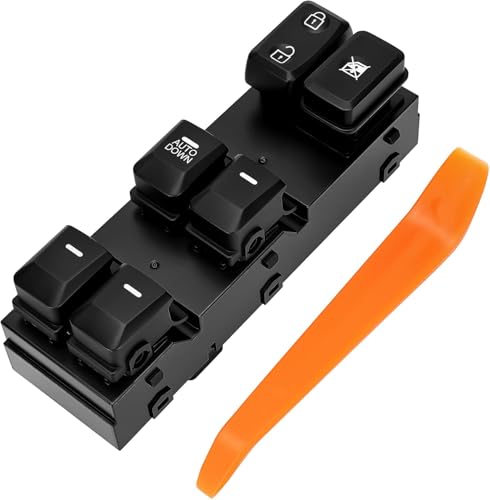 93570-3W000 Front Left Driver Side Power Window Door Lock Switch Compatible with 2011-2016 KIA Sportage Replaces# 93570-3W000WK 93570-3W600WK(16 Pin)