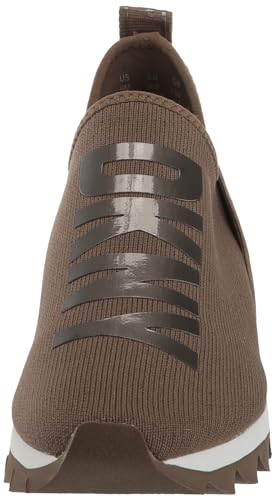 Image of DKNY Women's Abbi Knit Slip on Sneaker with Logo