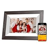 【Multifunzionale】La nostra ultima cornice-digitale supporta anche la funzione di calendario, orologio e musica di sottofondo. Può essere utilizzato come smart cornici digitali, lettore video, MP3/MP4 o lettore pubblicitario. Più di quanto possa impostare la regolazione della luminosità, la modalità di visualizzazione e il volume. Supporto posto orizzontalmente o verticalmente, con funzione di rotazione automatica per correggere automaticamente l'orientamento.