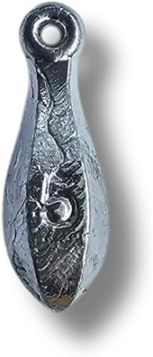 5oz Bank Sinkers 3 Pack, Handcrafted by Down Riggers LLC (3)