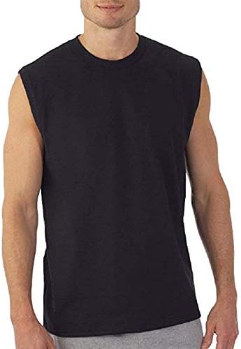 Hanes Men's 4-Pack Dyed Muscle