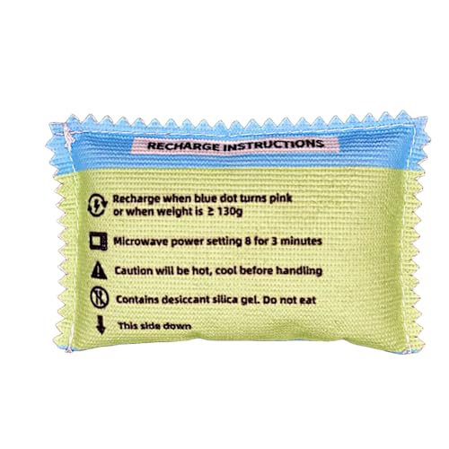 Sílice recargable de 100 g en pack de 3: absorción duradera contra la humedad 3