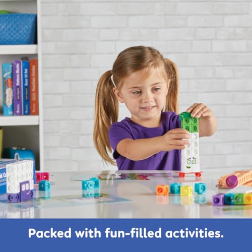 Policubos MathLink Numberblocks 11-20 de Learning Resources juego para contar 2