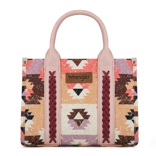 Image of Montana West Wrangler Boho Tote Bag Aztec Top Handle Handbags and Purses