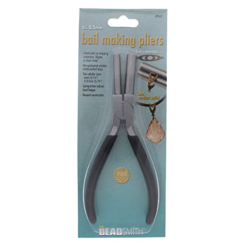 Vintaj Bail-Making Pliers (6 Millimeter, 8.5 Millimeter), Filigree Tool For Bending Metal #TOP5