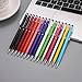 FIRCRE 15 Pack Stylus Pens for Touch Screens Stylus Pen Compatible with Phone Tablets Kindle and Black Ink Ballpoint Pens-2 in 1 Stylists pens for Touch Screens