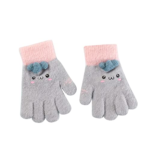 Unisex Baby Knitted Gloves Baby Boys Mittens Toddler Gloves Gloves Snow Mittens Winter Winter Cartoon Gloves 3-5 Years #TOP25