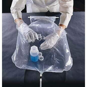 Cole-Parmer Glove Bag 108D X-17-17HG Inflatable Glove Chamber, 10" Equipment Sleeve, Large