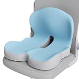 Generico Seat Cushion With Lumbar Support, Desk Chair Back Support Cushion,...