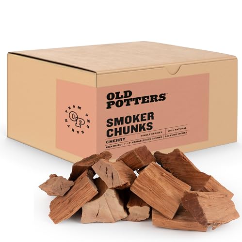 Old Potters Smoker Wood Chunks ~12 lbs for Grilling, Smoking,