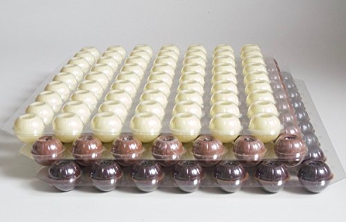 Schokoladen Trüffel Hohlkugeln - Praline Hohlkörper gemischt - 3 Set 189 Stück Cover