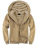 Matière : polyester. Sweat à capuche pour homme doux et confortable, résistance au boulochage, pas d'électricité statique (veuillez lire attentivement le tableau des tailles avant de passer commande).