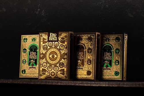 Set de 4 barajas de cartas Lord of the Rings con caja miniatura 6