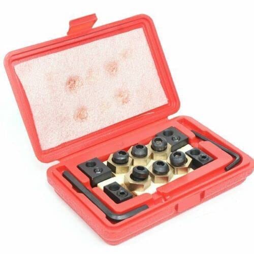 Excéntrico 5/8" o 16MM T-ranura de sujeción 18pcs kit para fresadora mesa de trabajo