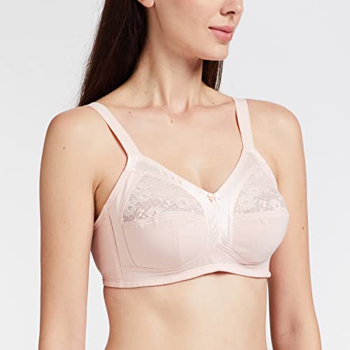 Image of Enamor Innovations Fabcool M-Frame Side Shaper Panel Women's Cotton Everyday Bra - Non Padded, Wirefree, Full Coverage - A014 (Available in Plus Sizes)