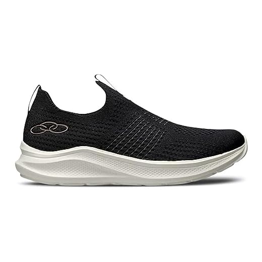 Tênis Olympikus Feminino Slip On Corrida 156g Ultraleve Preto 43498240-37