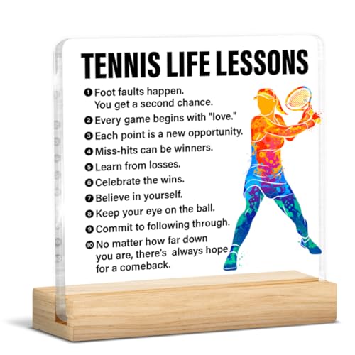 Tennis Gifts for Girls Women, Inspirational Gifts for Tennis Players Lovers