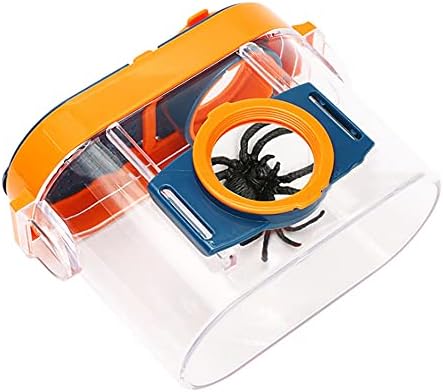 RUIXIA Bug Catcher and Viewer Microscope Kids Educational Science Nature Exploration Tools with Tweezers 2.6X/4.5X Backyard Explorer Insects Observation Magnifying Pot Living Adventure Critter Case 7 41GLpIsjXEL. AC