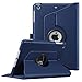 Fintie iPad mini 1/2/3 Case - 360 Degree Rotating Stand Case Cover with Auto Sleep / Wake Feature for Apple iPad mini 1 / iPad mini 2 / iPad mini 3, Navy