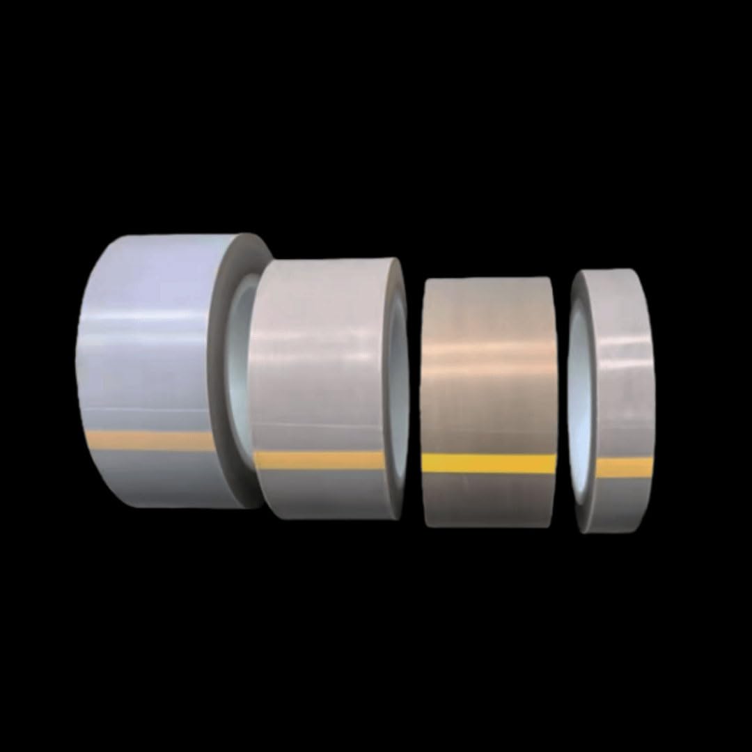 Tiras adhesivas de teflón, Cinta de película PTFE, adhesivo una cara gris, varios tamaños, grosor 0,05-0,18 mm(13x33000mmx0.18mm Upgrade)