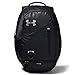 Under Armour Hustle 4.0 Backpack, Black (001)/Silver, One Size Fits All