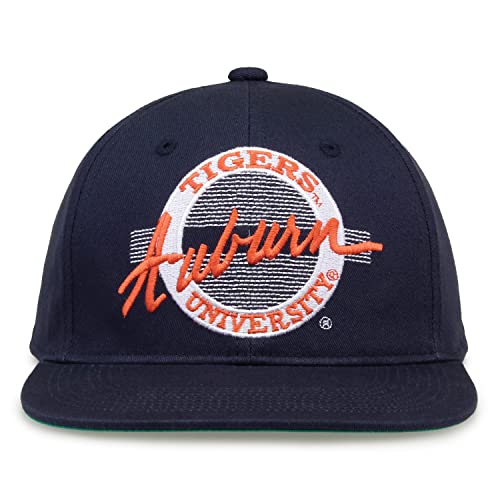 The Game NCAA Auburn Tigers Retro Circle Design Hat, Adjustable, One Size