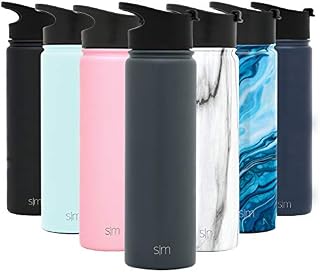 Simple Modern 22 Ounce Summit Water Bottle - Stainless Steel Tumbler Metal Flask