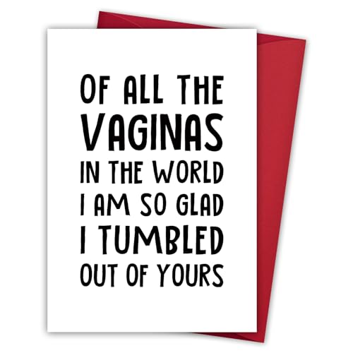 Funny Birthday Card the Best Mom Gifts from Daughter Son Kids Unique Gag Gifts for Mom Who Has Everything Mother Daughter Gift Moms Birthday Gift Ideas Thank You for Giving Birth Humor Card