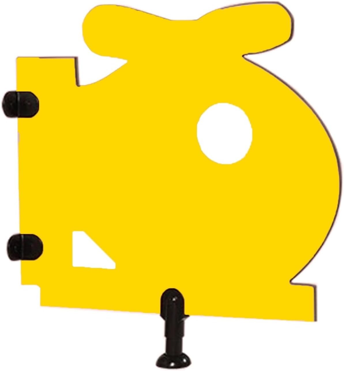 Urinal Partition, Urinal Screen Toilet Baffle, Children's Cartoon Privacy Screen, Toilet Protection Partition Wall, Wear-Resistant, Hotel/Kindergarten Partition Board(Yellow,1Pcs)