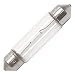 Bulbrite 715604 - 3 Watt Xenon Festoon Light Bulb, 24 Volt, T3-1/4, Clear