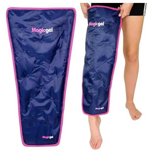 Leg Ice Pack - Professional Cold Therapy - Reduces Pain, Swelling & Inflammation - Reusable for Injuries, Sprains, Arthritis & More (by Magic Gel)