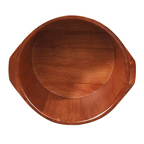 Spa de pies diseño moderno color marrón madera 36 cm miniatura 6