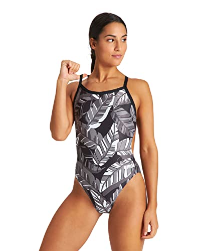 ARENA Damen Palm Forest Challenge Back MaxLife One Piece – Wettkampf-Badeanzug Für Schwimmerinnen