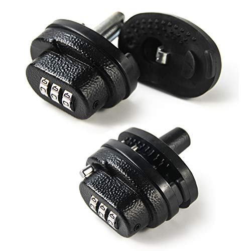 GUGULUZA Lot de 2 Verrou de Pontet avec Serrure à Combinaison Cadenas pour Arme Trigger Lock
