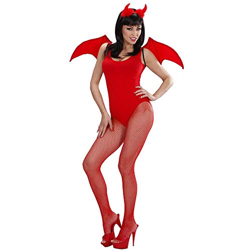 Widmann- Red Devil Set Travestimento per Bambini