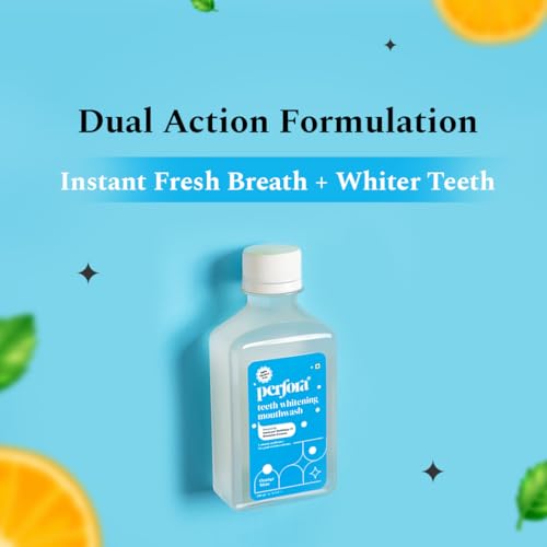 Image of Perfora Mouthwash For Oral Care - 600ml (200ml x 3) | Alcohol-Free Mouth Wash Liquid With Probiotics, Hyaluronic Acid, & Vitamin C | Freshens Breath & Removes Germs | No Artificial Flavors