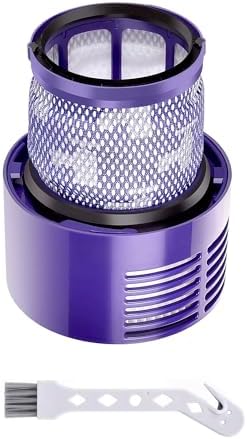 Replacement V10 Filters for Dyson V10 Cyclone Series, V10 Absolute, V10 Animal, V10 Total Clean, SV12,Part No. 969082-01, Purple