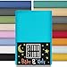 STUDIO Bambini Lenzuolo con angoli 60x120cm - 70x140cm, Made in Green, 100% cotone, Made in EU, Lenzuolo con angoli 60x120 - 70x140 culla - Turchese