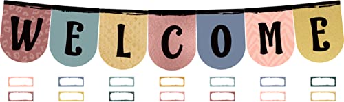 Tableau d'affichage Welcome Bunting TCR6677 guirlande décorative école