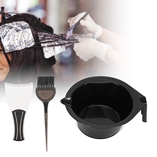 Tyenaza 3 peças conjunto de ferramentas de tingimento de cabelo, placa de tingimento de cabelo, crem