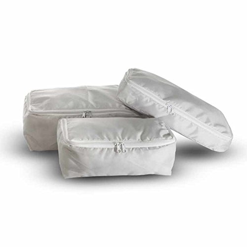 Organizador para Malas com 3 peças- CINZA