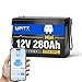 WattCycle 12V 100Ah LiFePO4 Battery, BCI Group 24, 15000 Deep Cycles, 100A BMS, Low-Temperature Protection, 1280Wh - Perfect for RVs, Golf Cart, Marine, Home Energy, Solar Off-Grid Systems