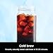Ninja Hot & Iced XL Coffee Maker with Rapid Cold Brew, 4 Brew Styles, 8 Sizes Small Cup to Travel Mug, Single-Serve Coffee Brewer, 12-Cup Carafe, Permanent Filter, Removable Reservoir, Black, CM371