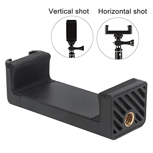 Clipe de suporte de telefone, interface de parafuso de 1/4 polegada 5,5-8 cm/2,2-1,2 polegadas supor