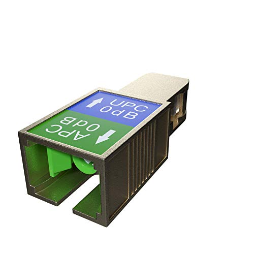 Adaptateur fibre optique SC APC vers SC UPC mâle femelle SM 9/125