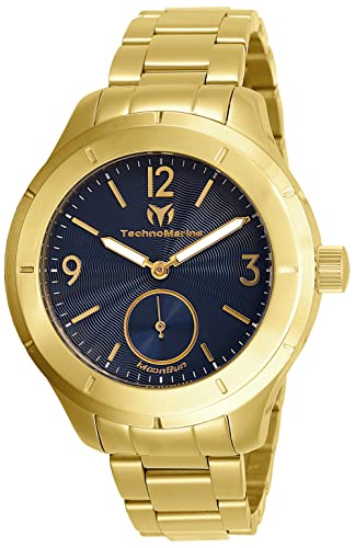 TechnoMarine Men's TM-818002 MoonSun 42mm Quartz Watch